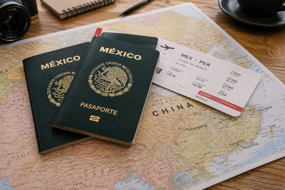 Cómo tramitar visa de China siendo mexicano: requisitos y paso a paso